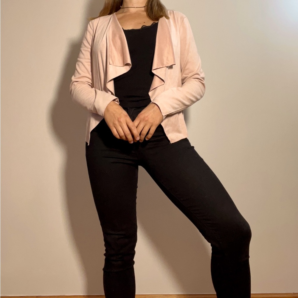 Light pink Noisy May cardigan. Size small